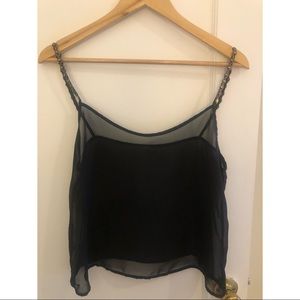 American Apparel sheer mesh tank